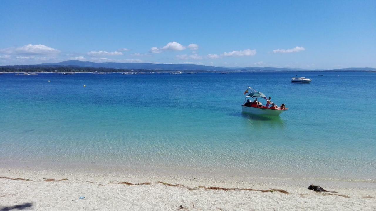 Apartamento A Laxe A Illa de Arousa Kültér fotó