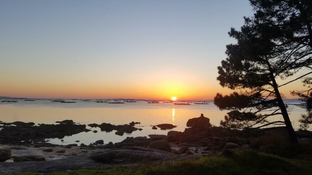 Apartamento A Laxe A Illa de Arousa Kültér fotó